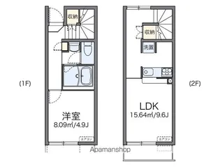 レオネクスト大久手Ⅲ【102号室】の間取り