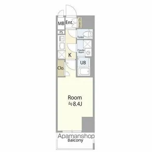 エスリード大曽根プレシャス【7階】の間取り