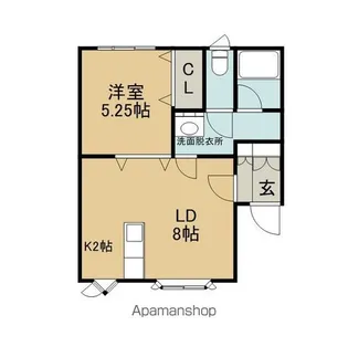 CASTLE.M.KⅢ【2階】の間取り