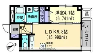 プレミール亀岡【3階】の間取り