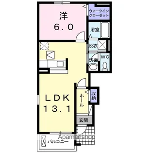 F.ファイブパインⅡ【1階】の間取り