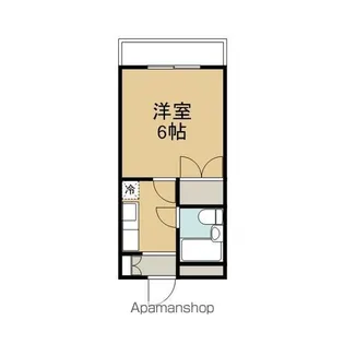 1Rの間取り画像