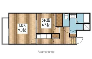 フラワーフェアリ【2階】の間取り