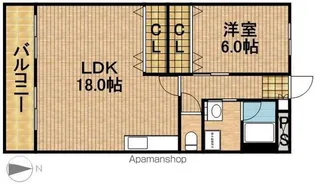 丸竹マンション【3階】の間取り