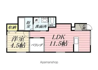 CIEL THREE【1階】の間取り