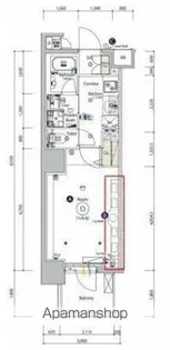 SYNEX YOKOHAMA−AOKICHO【8階】の間取り