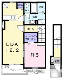 パエーゼT Ⅰ【2階】の間取り