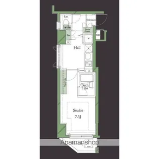 HF明大前レジデンス【4階】の間取り