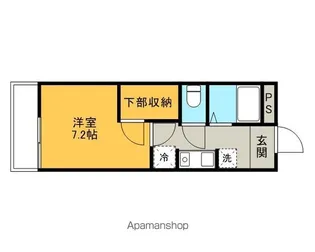 レオパレスザ フィールド【103号室】の間取り