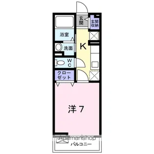 カミノ レアル【2階】の間取り