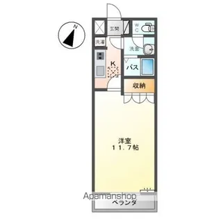 エレガンスⅠ【1階】の間取り