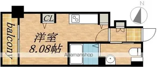 パシフィックタワー札幌【19階】の間取り