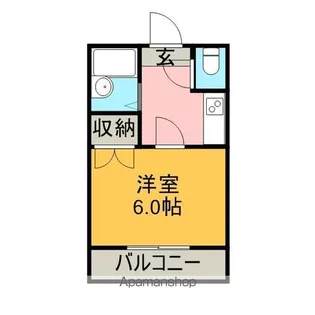 エントピア天保山【2階】の間取り