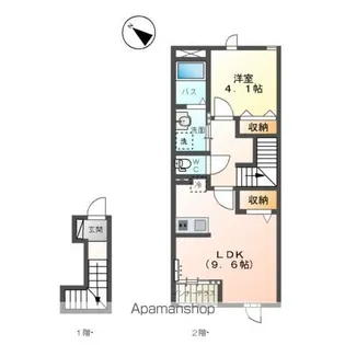 オルフェーブル(ORFEVRE)【2階】の間取り