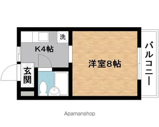 シャトレ蔵持【1階】の間取り