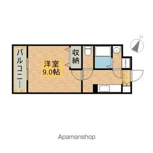 アラカルトⅠ【201号室】の間取り