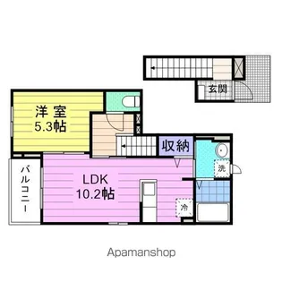 ネオレジデンス【2階】の間取り