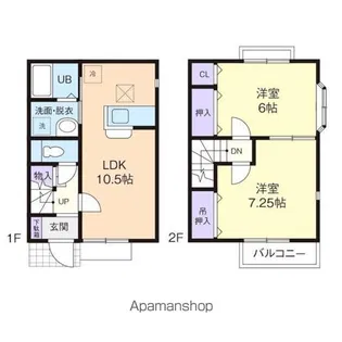 LIGHT HILLS IV【2階】の間取り