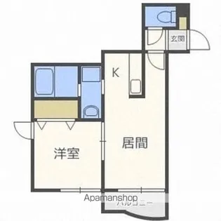 ミレニアムノース【305号室】の間取り