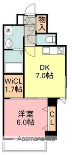 サンヴァーリオ仙台駅東【2階】の間取り
