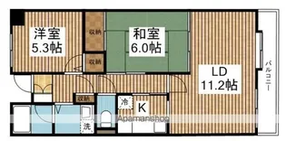 アークハイム新潟【413号室】の間取り