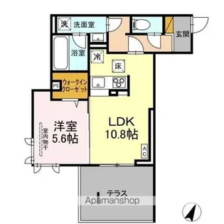 アリストベルトーヤ【1階】の間取り