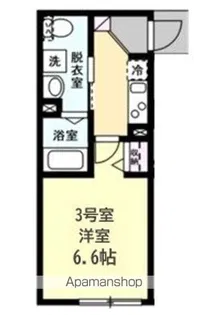 ベイルーム殿町【3階】の間取り