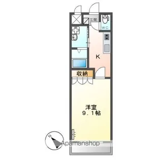 ソルティ1【1階】の間取り