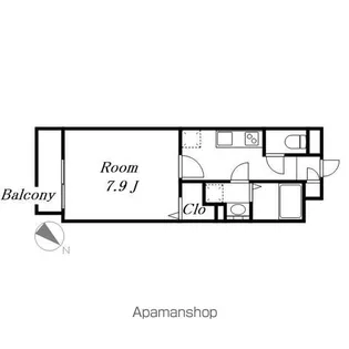 オーラムⅡ【2階】の間取り