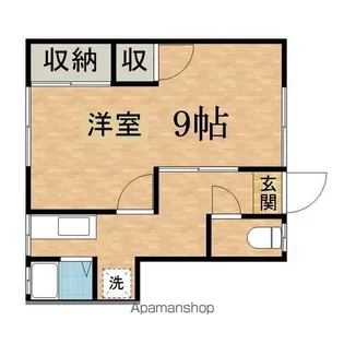 コーポアマノ【105号室】の間取り