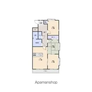 グランドメゾン新池【3階】の間取り