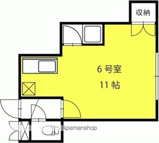 エトワール文京台【306号室】の間取り