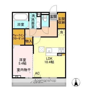 プライムレジデンス【1階】の間取り