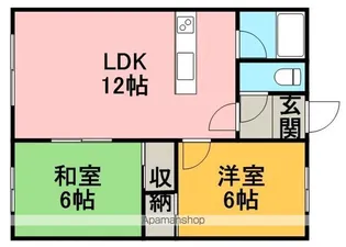 第6佐藤マンション【105号室】の間取り