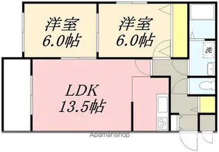 ミユ港町3丁目【201号室】の間取り