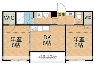 ルネ・丸美IV【3階】の間取り