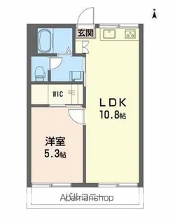 フレグランスいずみ B棟【2階】の間取り