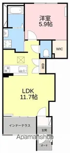 VIVID(ビビット)【1階】の間取り