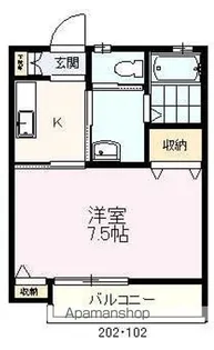 ル・ソレイユⅡ【2階】の間取り