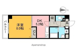 エルフィーノ【3階】の間取り