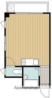 郡家ビル【東301号室】の間取り