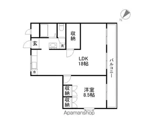 浅田センチュリーマンションⅠ【301号室】の間取り