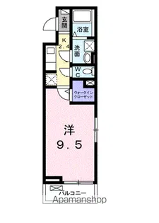 ヴェルレーヌ【2階】の間取り