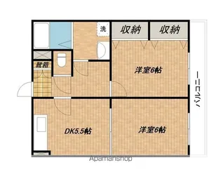 シャン シエル【3階】の間取り