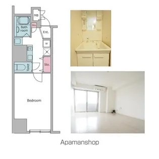 パークフラッツ西早稲田【6階】の間取り