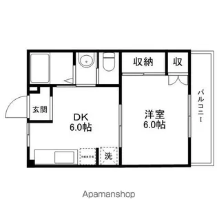 コーポサクセス【301号室】の間取り