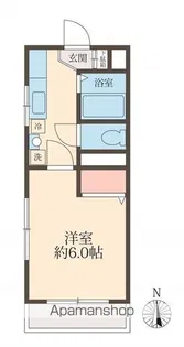 シモンズ栗木台【2階】の間取り