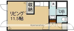 コーポ翔【103号室】の間取り