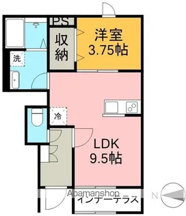リーブルファイン戸田【1階】の間取り