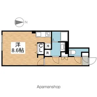 LUORE吹上【2階】の間取り